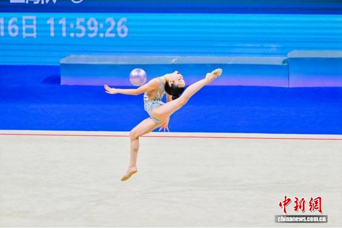 2025年全国艺术体操冠军赛在铜川盛大启幕，主题