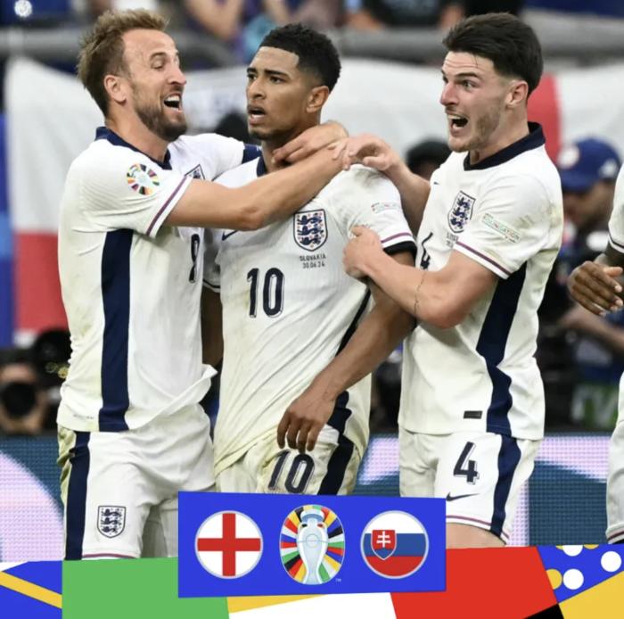 英格兰加时逆转斯洛伐克 西班牙力克格鲁吉亚挺