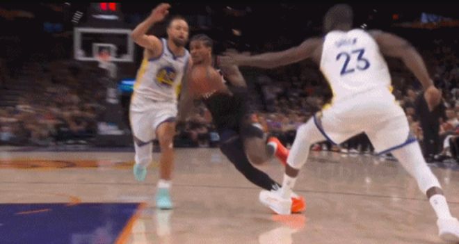 勇士末节反击未果 太阳杰伦·格林36分率队晋级季