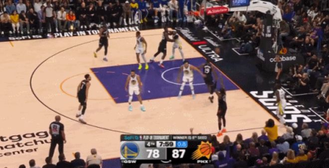 勇士末节反击未果 太阳杰伦·格林36分率队晋级季